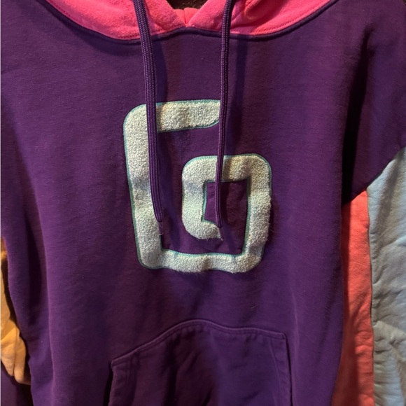 Men’s Karl Jacobs Colorful Hoodie Pullover Size XL - Picture 2 of 5